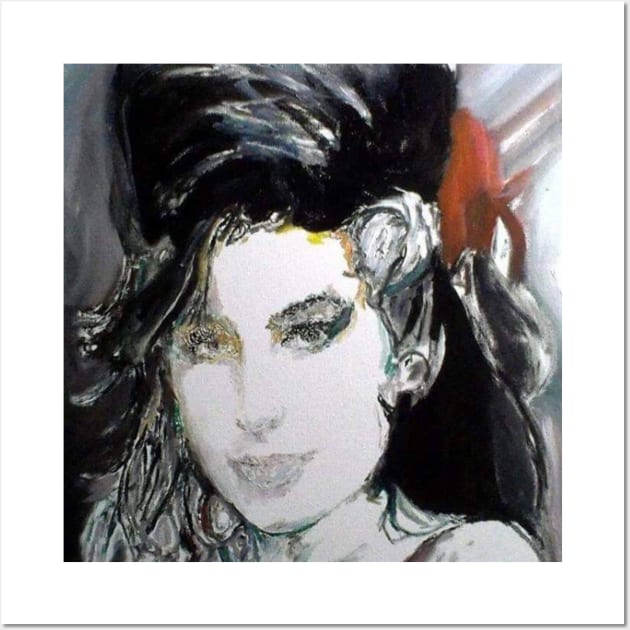 Amy Wall Art by Mike Nesloney Art